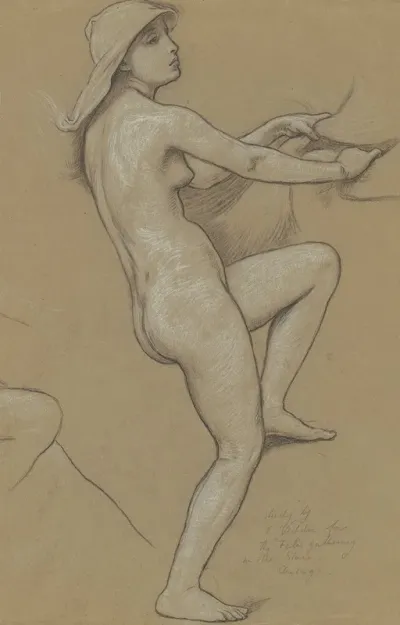 Study For The Fates Gathering In The Stars Ii