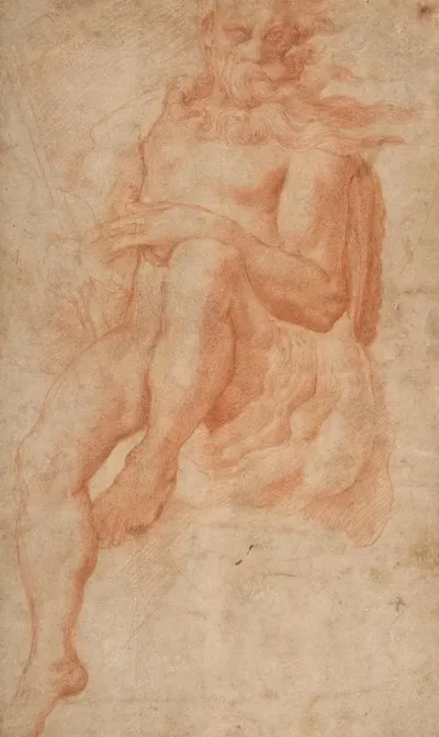 Study For The Figure Of Aeolus