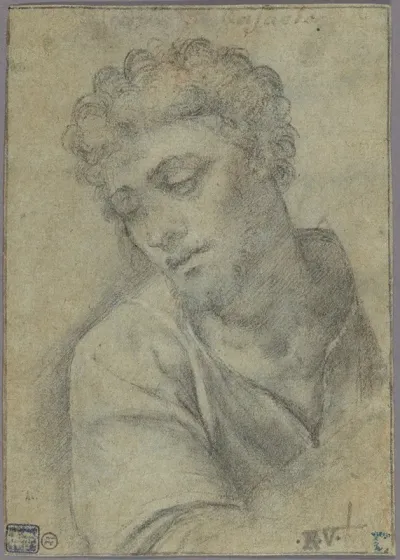 Study For The Figure Of Christ Carrying The Cross