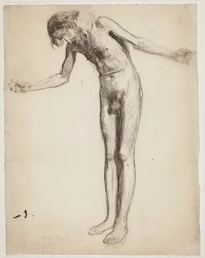 Study For The Figure Of Christ Crucified