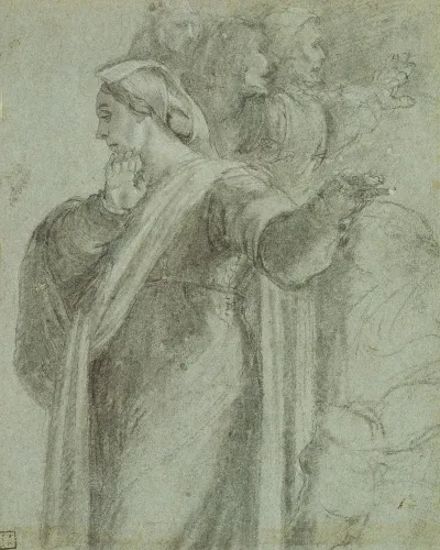 Study For The Figure Of Martha In The Raising Of Lazarus