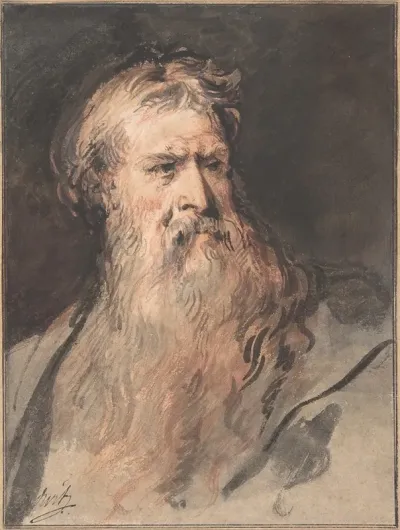 Study For The Figure Of Moses