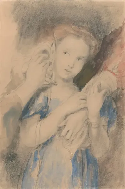 Study For The First Ear Ring