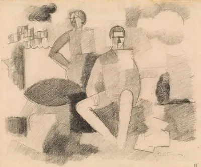Study For The Fourteenth Of July