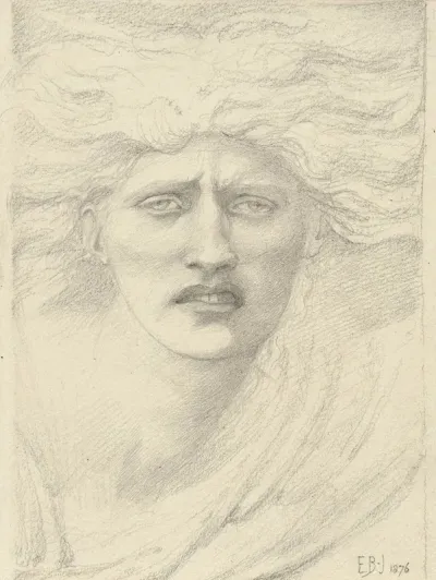 Study For The Head Of Medusa For The Finding Of Medusa