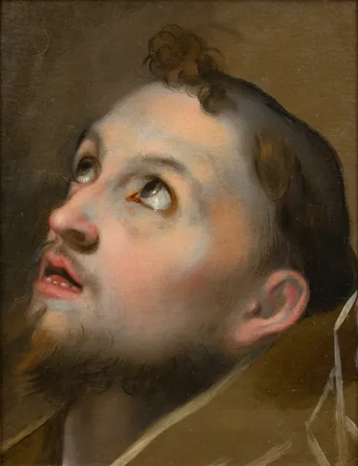 Study For The Head Of Saint Francis