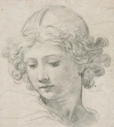 Study For The Head Of St Michael