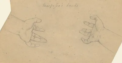 Study For The Judgment Of Jupiter Marpessas Hands