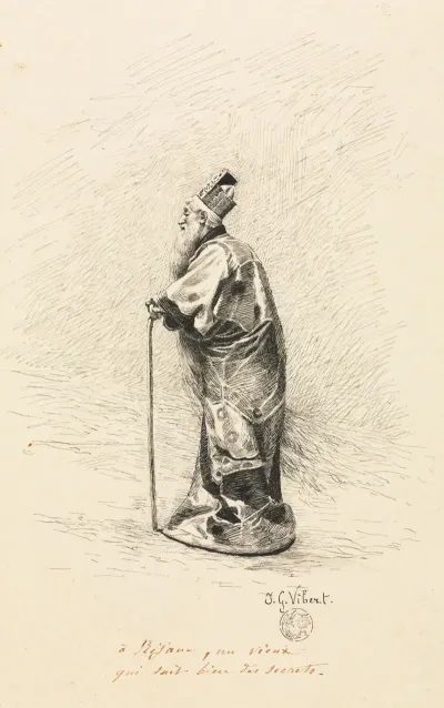 Study For The Magician In Conte De Fee Story Of A Fairy 2
