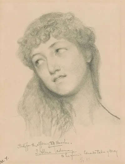 Study For The Offering To Bacchus