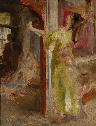 Study For The Painting Potocka In Bakhchisaray