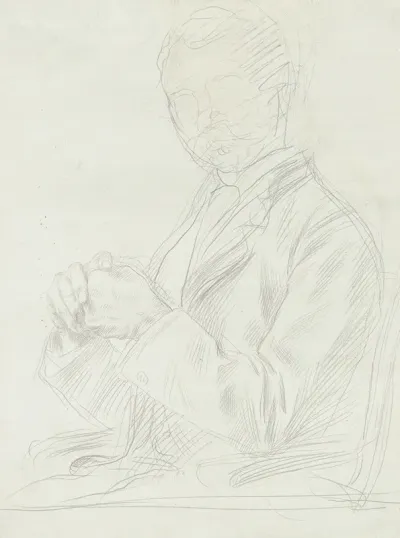 Study For The Portrait Of Edward D Adams 2