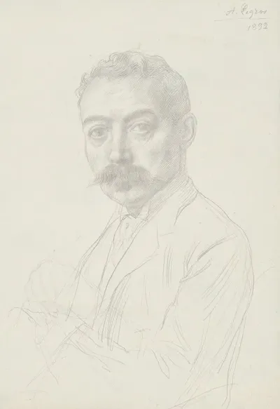 Study For The Portrait Of Edward D Adams