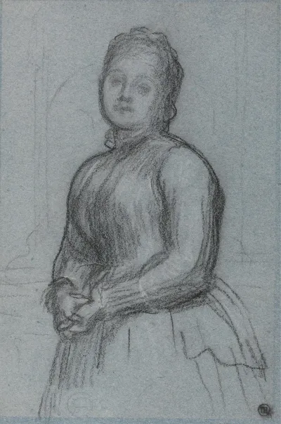 Study For The Portrait Of Hannah Countess Of Roseberry