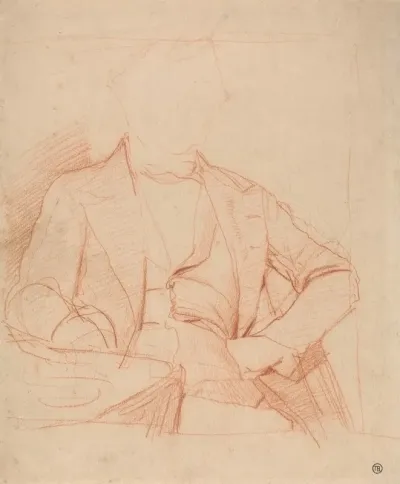 Study For The Portrait Of Mr Coleman