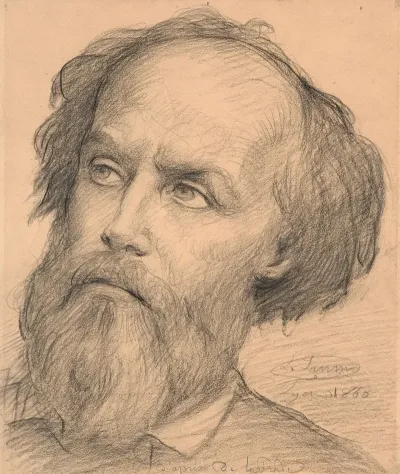 Study For The Portrait Of Victor De Laprade