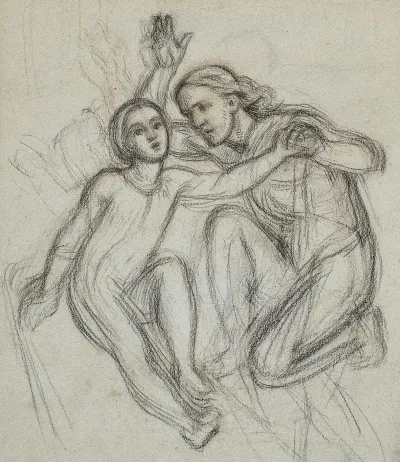 Study For The Raising Of Jairus Daughter