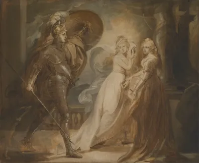 Study For The Red Cross Knight