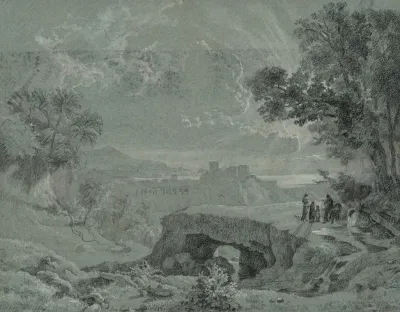 Study For The Return Of The Holy Family