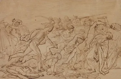 Study For The Revolt Of Cairo