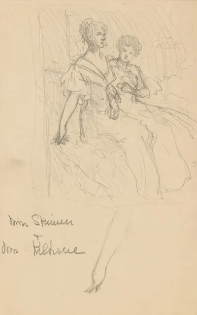 Study For The Skinner Sisters