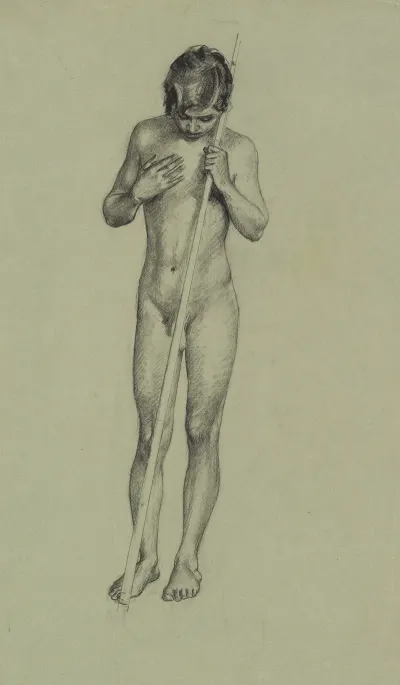 Study For The Statue Of St John In The Stollwerck Mausoleum 2