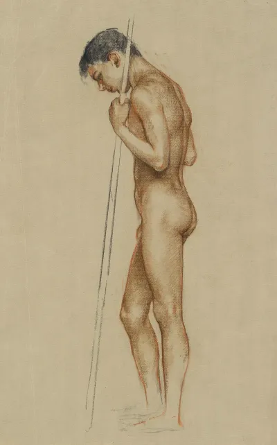 Study For The Statue Of St John In The Stollwerck Mausoleum