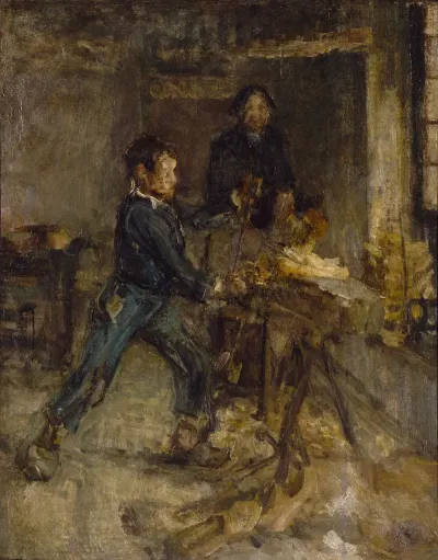 Study For The Young Sabot Maker