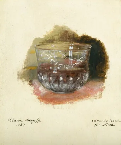 Study Of A 16th Century Rock Crystal Goblet