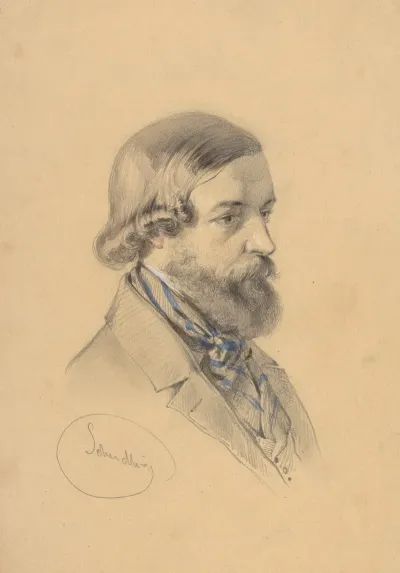 Study Of A Bearded Man 2