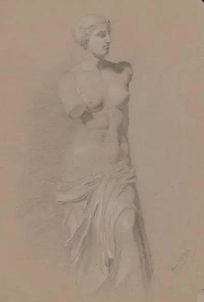 Study Of A Cast Of Venus De Milo