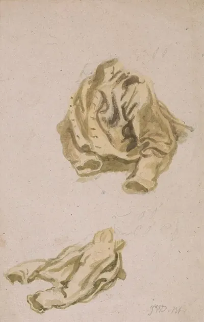 Study Of A Coat And Breeches