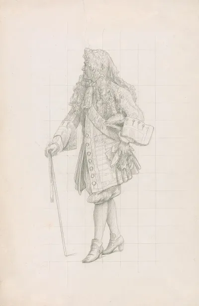 Study Of A Courtier 2