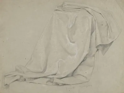 Study Of A Drapery