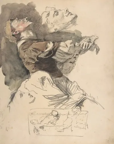 Study Of A Female Dancer