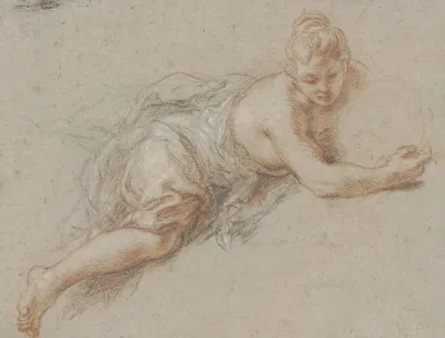 Study Of A Female Figur