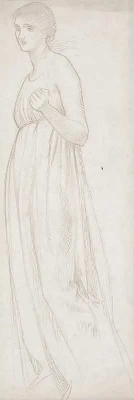 Study Of A Female Figure 5