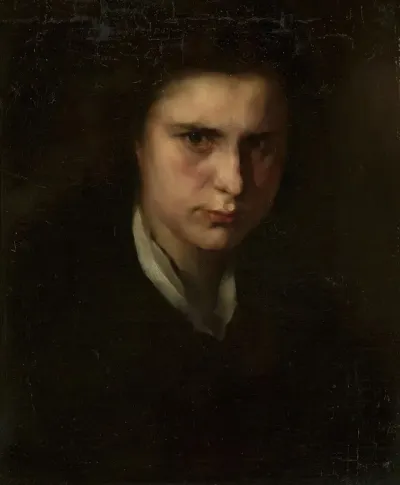 Study Of A Female Head 3