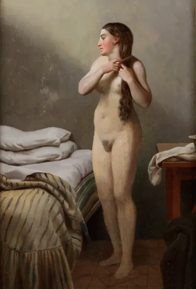 Study Of A Female Model