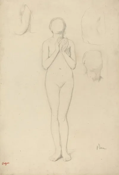 Study Of A Female Nude 2