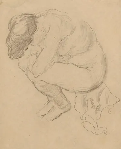 Study Of A Female Nude 5