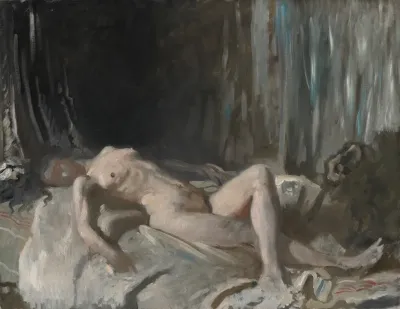 Study Of A Female Nude