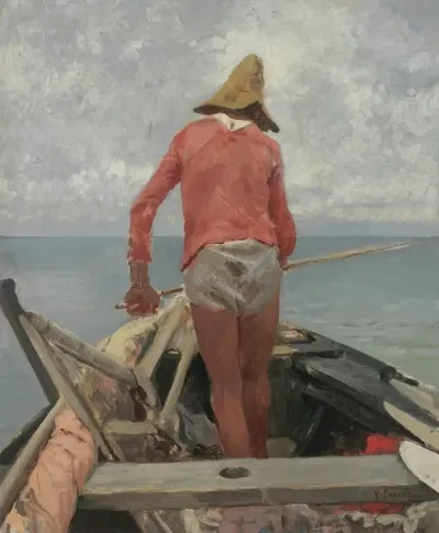 Study Of A Fisherman