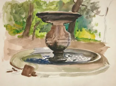 Study Of A Fountain