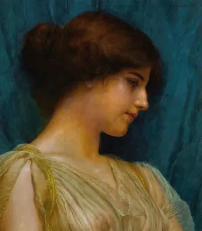 Study Of A Girls Head 3