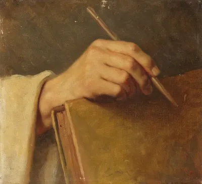 Study Of A Hand 11