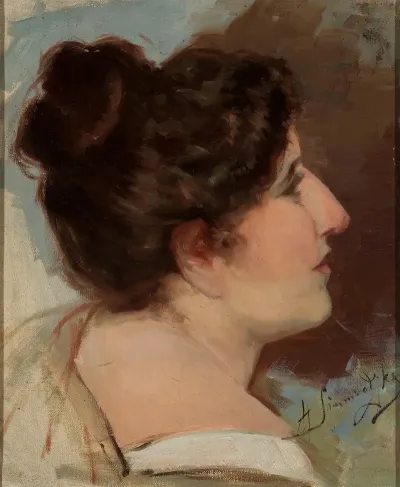 Study Of A Head 11