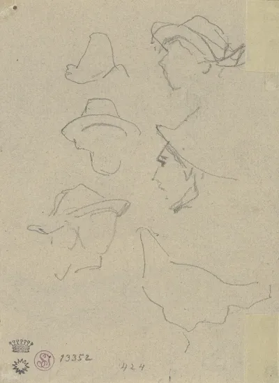 Study Of A Head 13
