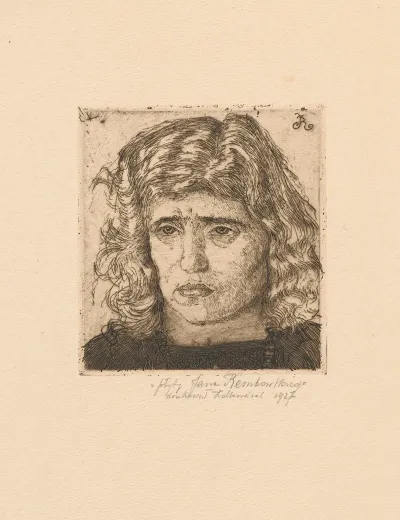 Study Of A Head 14