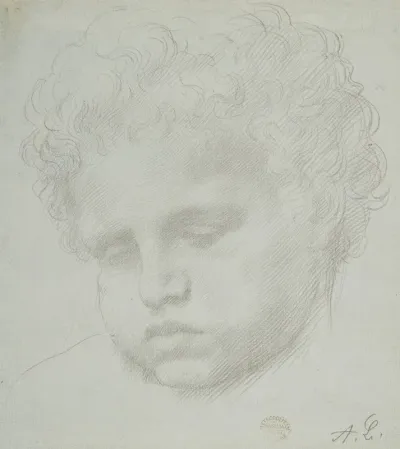 Study Of A Head 5